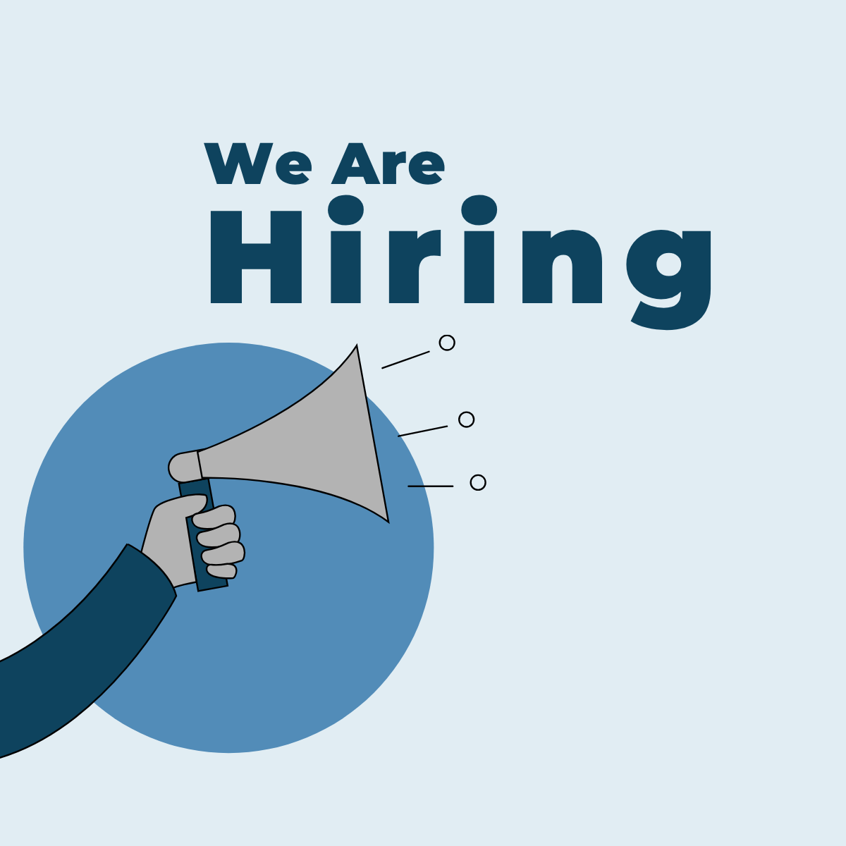 We Are Hiring
